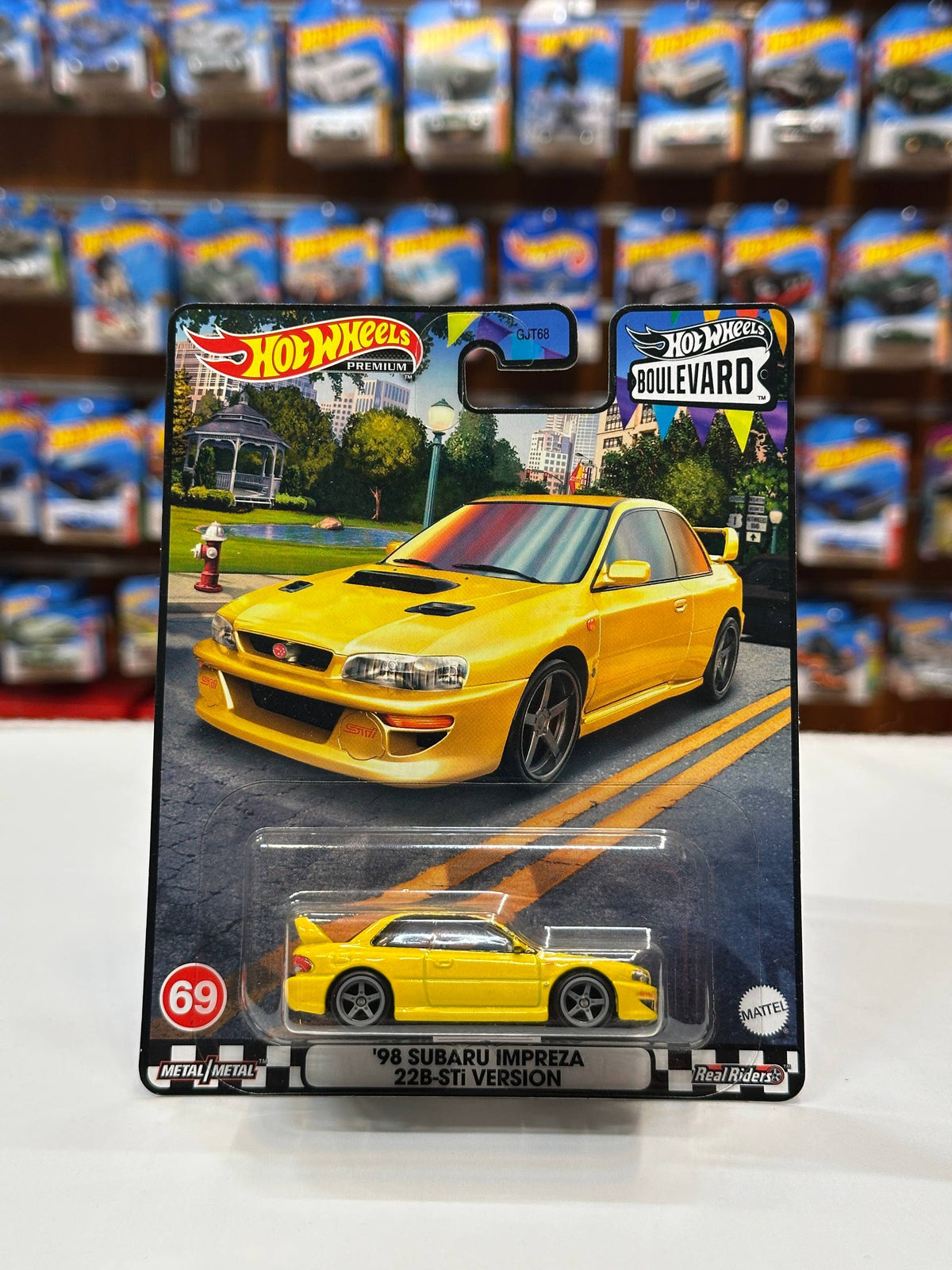 1/64 Diecast HotWheels Subaru Impreza 22B STi Version