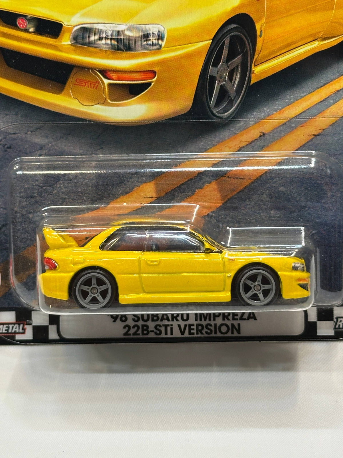 1/64 Diecast HotWheels Subaru Impreza 22B STi Version