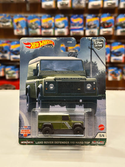 1/64 Diecast HotWheels Land Rover Defender 110 Hard Top