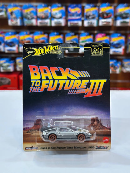 1/64 Diecast HotWheels Back to the Future Time Machine 1955
