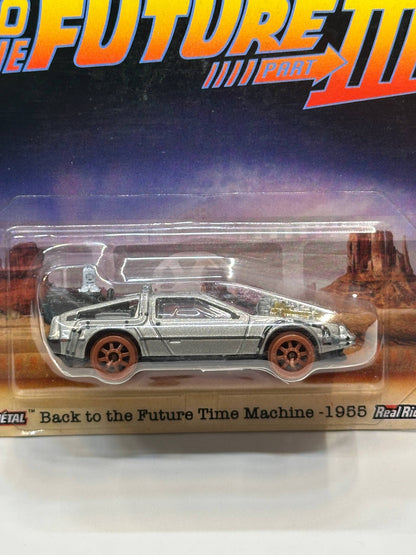1/64 Diecast HotWheels Back to the Future Time Machine 1955