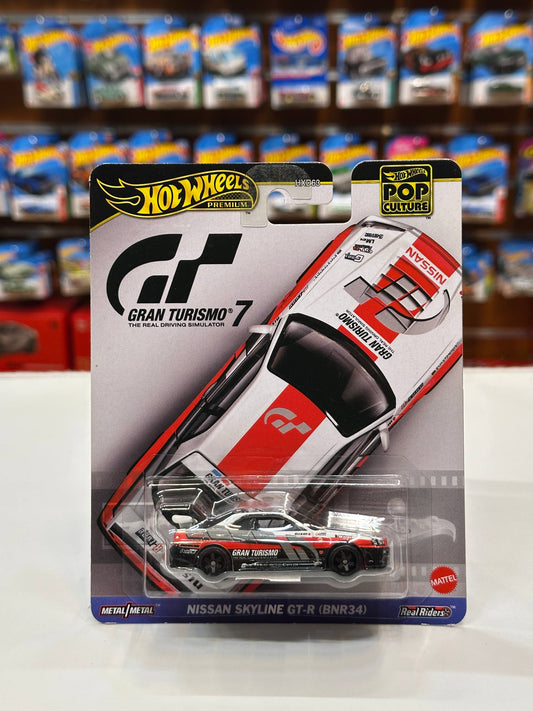 1/64 Diecast HotWheels Nissan Skyline GT-R (BNR34)