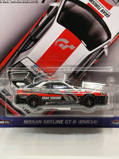 1/64 Diecast HotWheels Nissan Skyline GT-R (BNR34)