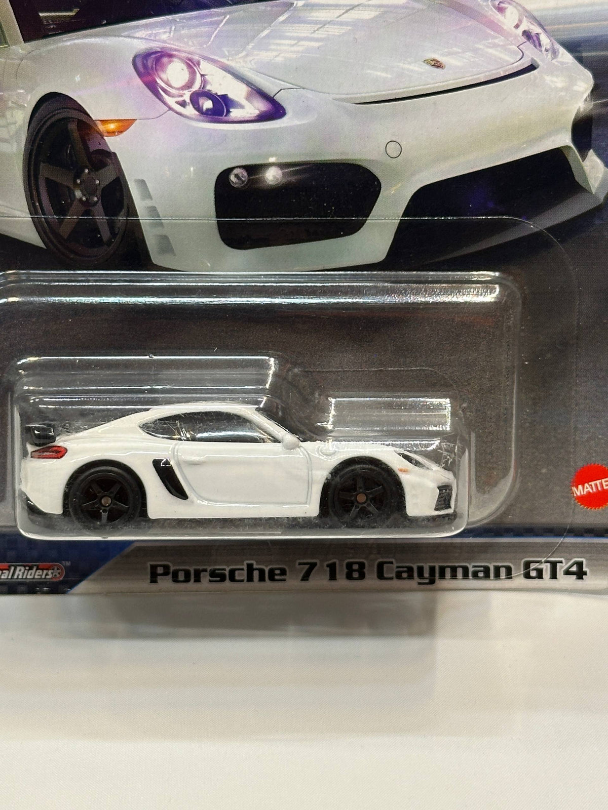 1/64 Diecast HotWheels Porsche 718 Cayman GT4