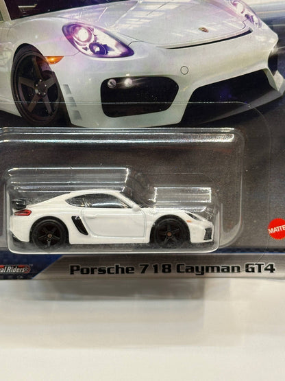1/64 Diecast HotWheels Porsche 718 Cayman GT4
