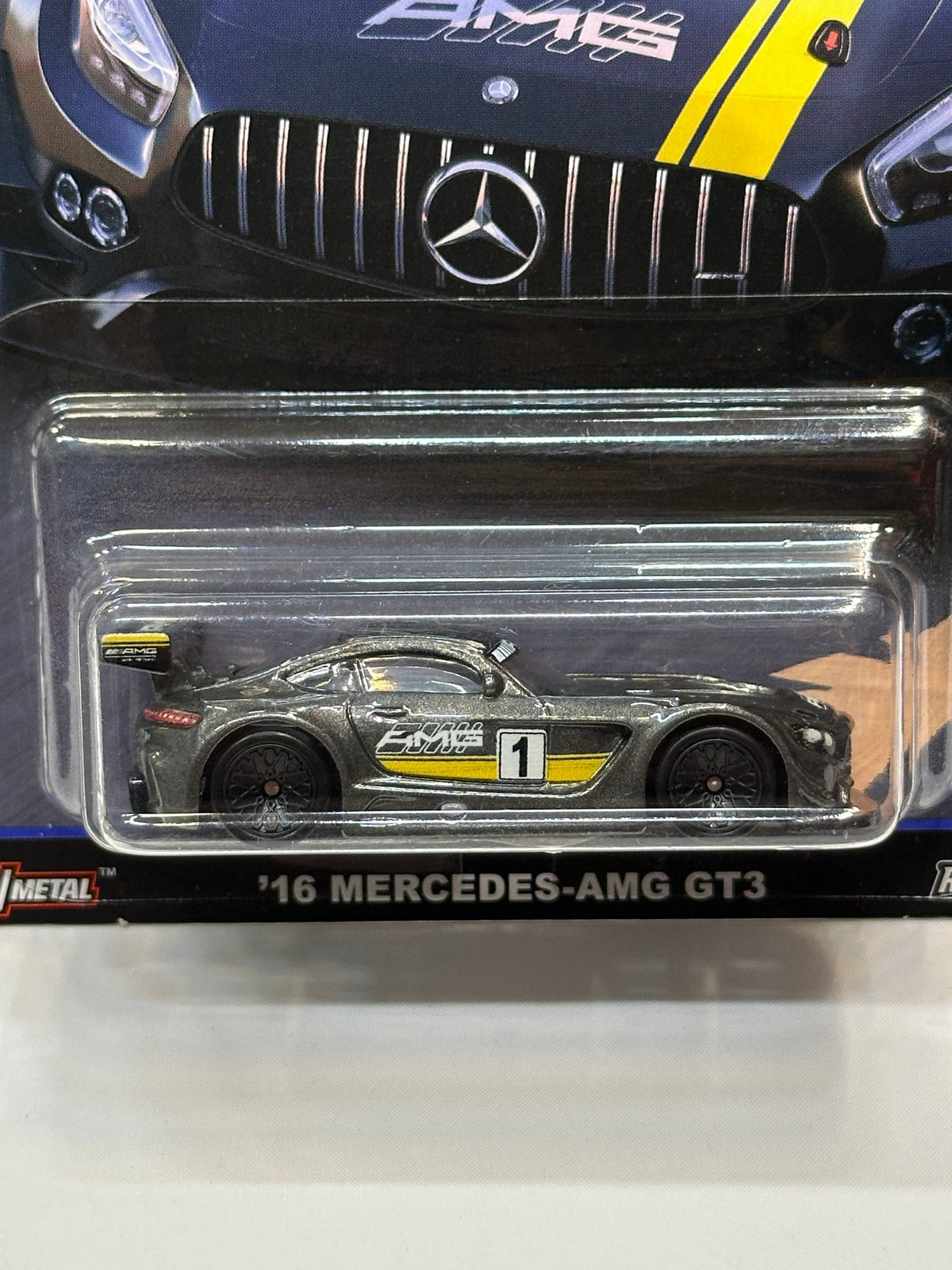 1/64 Diecast HotWheels Mercedes-AMG GT3
