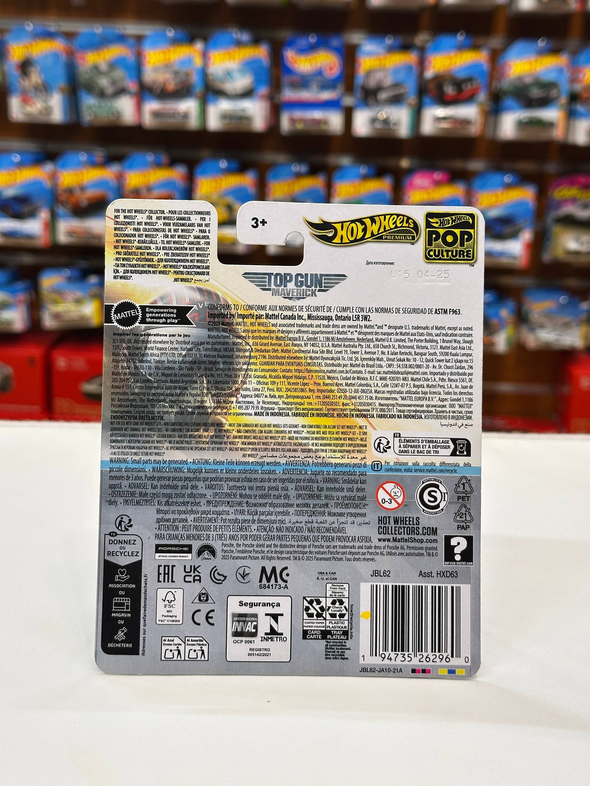1/64 Diecast HotWheels Porsche 911
