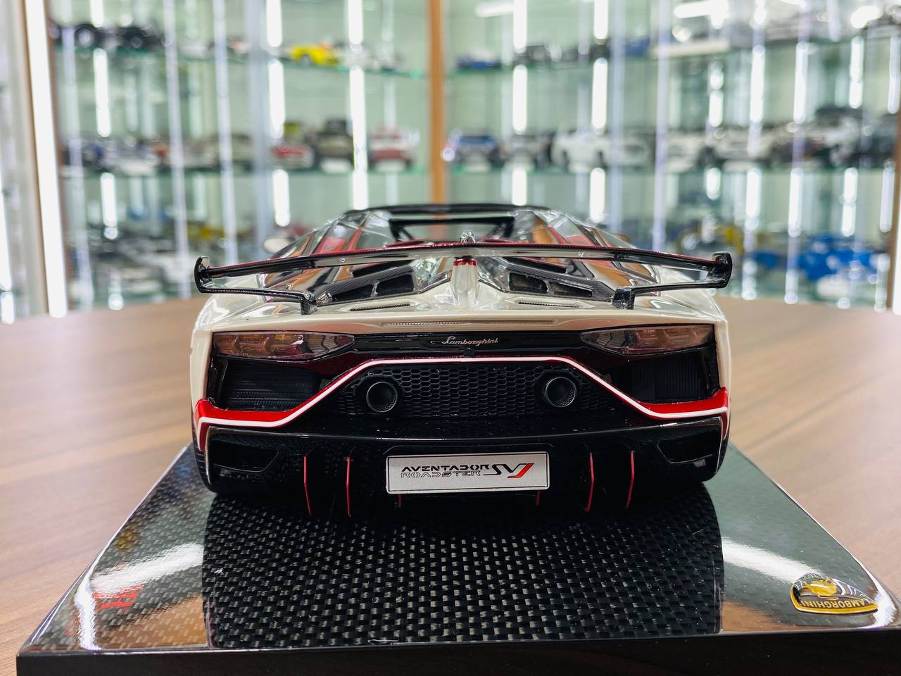 1/18 Resin - MR Collection Lamborghini Aventador Roadster SVJ #63 , 01/01 Limited Edition