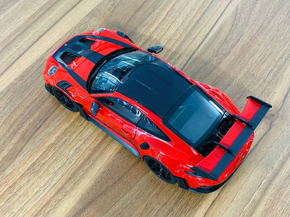 1/18 Diecast  - Norev Porsche 911 (992) GT3 RS Weissach Package (2022) in Indichrot (Red), Limited 500 Pieces