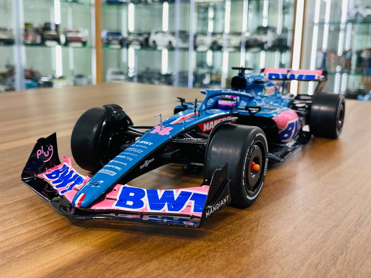 Solido Alpine A522 Fernando Alonso #14 - 1/18 Diecast | Monaco GP F1