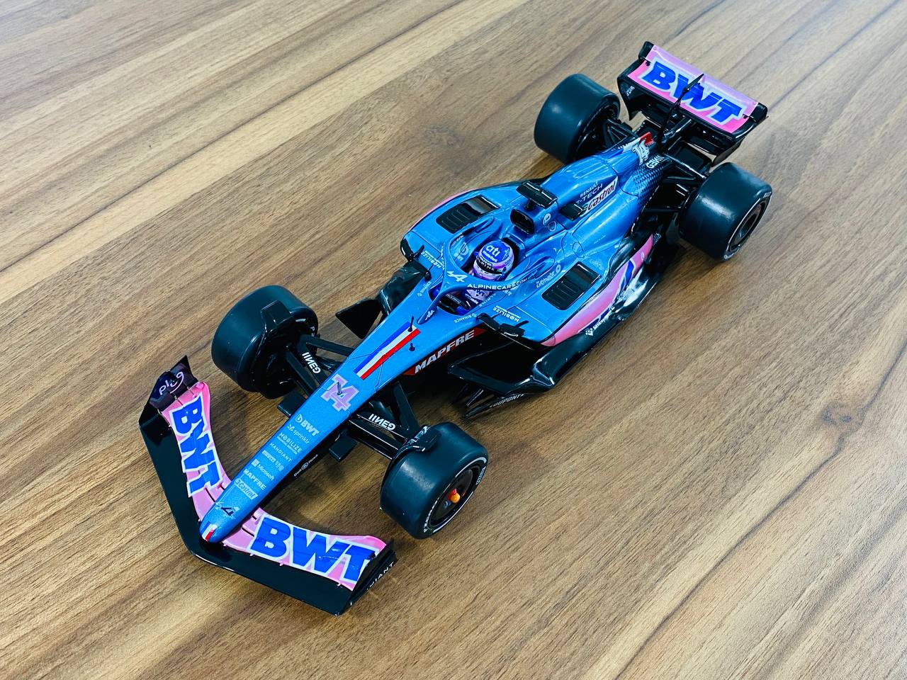 Solido Alpine A522 Fernando Alonso #14 - 1/18 Diecast | Monaco GP F1