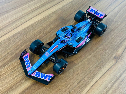 Solido Alpine A522 Fernando Alonso #14 - 1/18 Diecast | Monaco GP F1