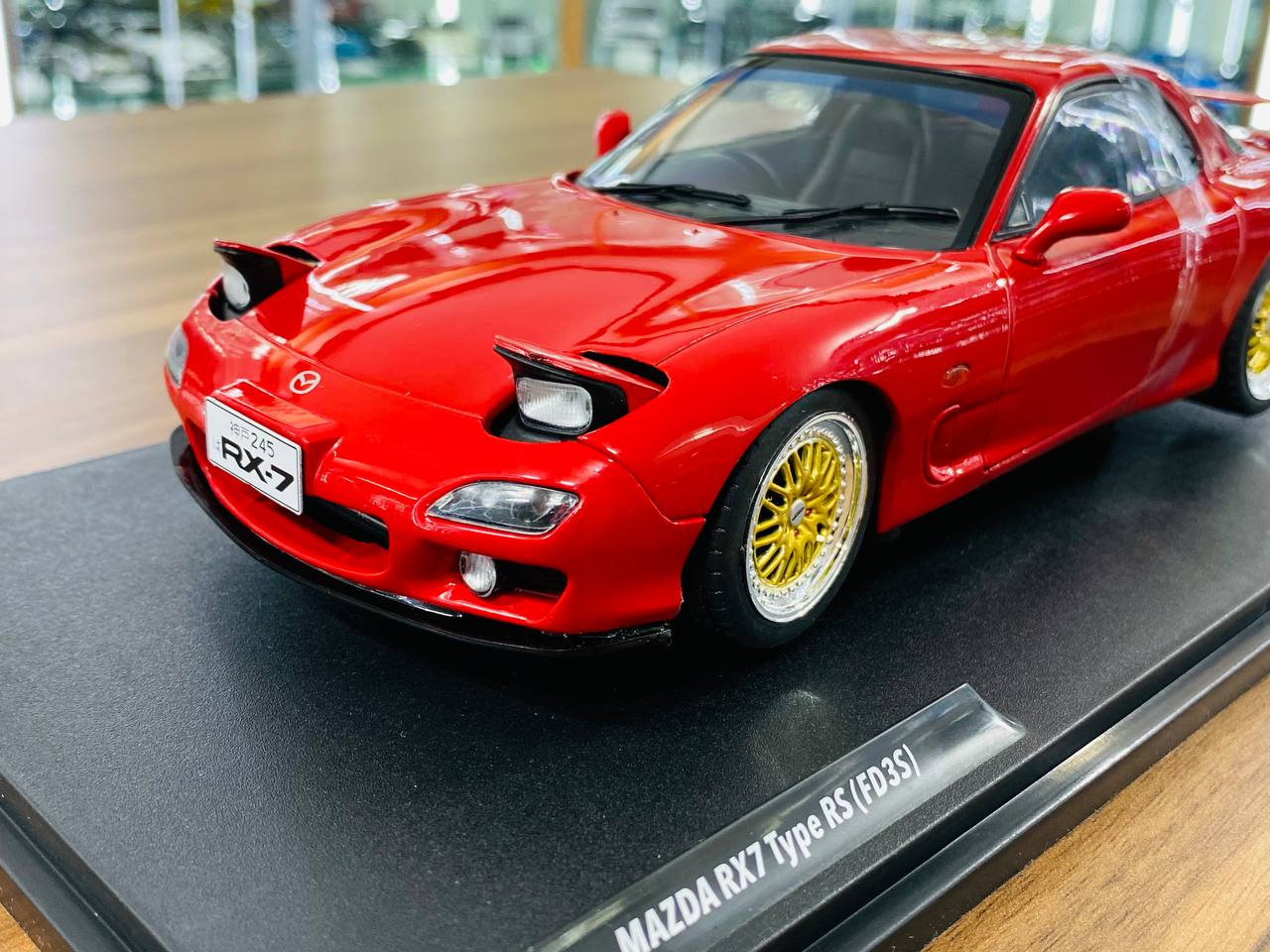 Solido Mazda RX7 Type RS (FD35) - 1/18 Diecast | Red