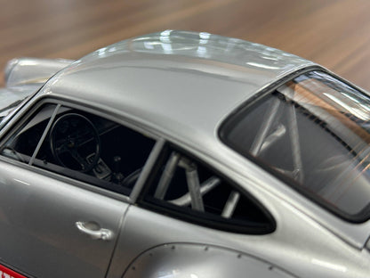 1/18 Resin Model Ignition Model Porsche 930 RWB Silver Red