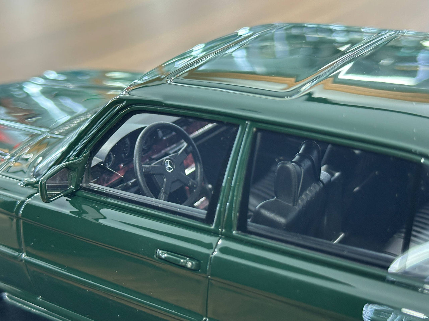 1/18 Resin Model IVY Model Mercedes Benz 450 SEL 6.9 AMG Blue