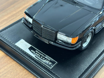 Mercedes-Benz 450 SEL 6.9 AMG | 1:18 IVY Resin Model Black UAE