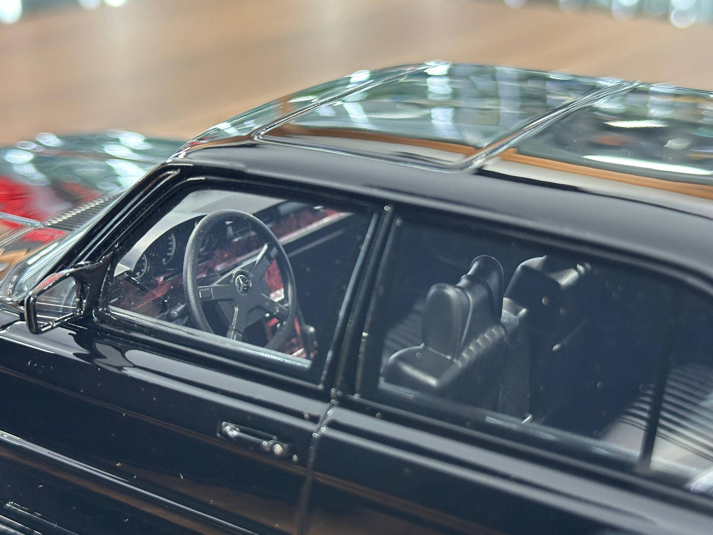 Mercedes-Benz 450 SEL 6.9 AMG | 1:18 IVY Resin Model Black UAE