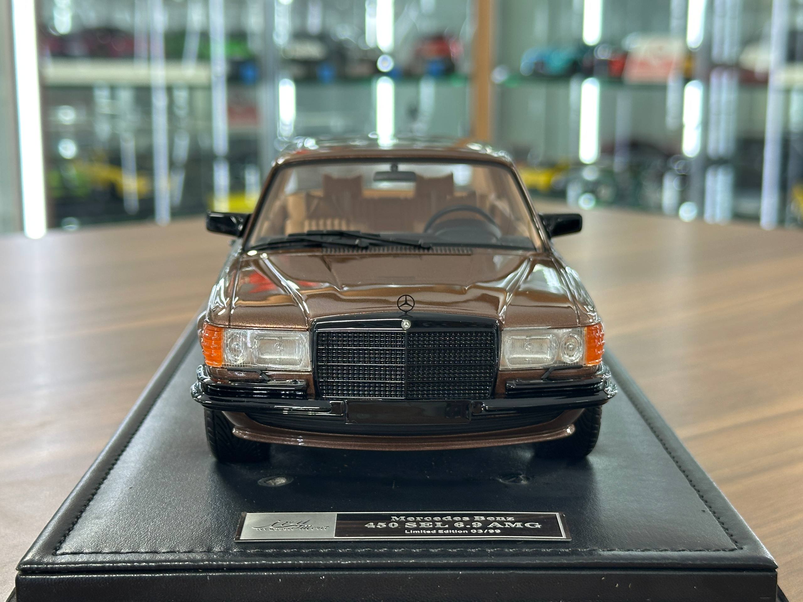 1/18 Mercedes-Benz 450SEL W116 Gold Model Car by iScale – dturman.com