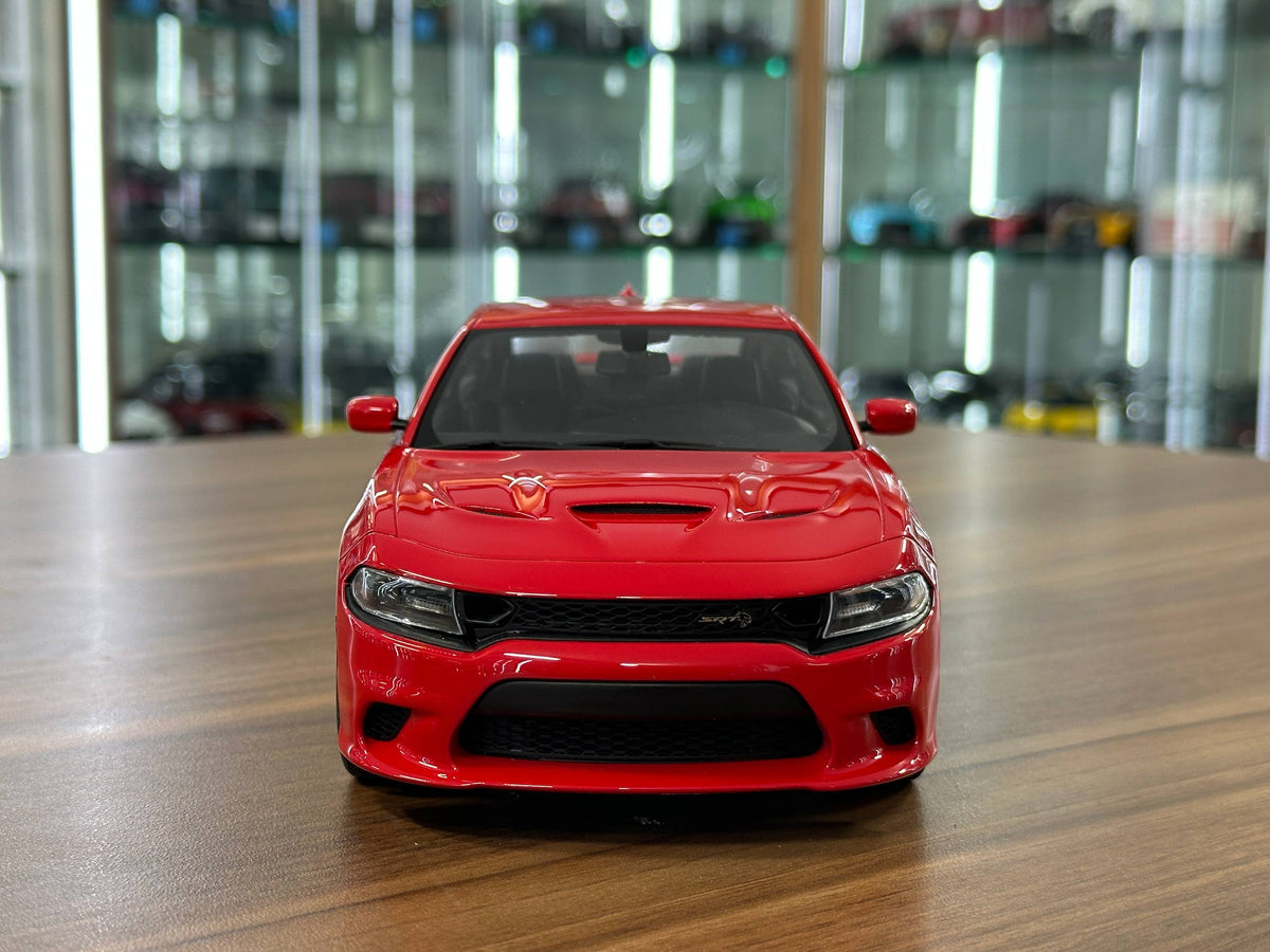 1/18 Diecast Dodge Charger SRT Hellcat Red GT Spirit Scale Model Car