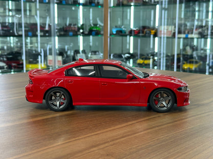1/18 Diecast Dodge Charger SRT Hellcat Red GT Spirit Scale Model Car