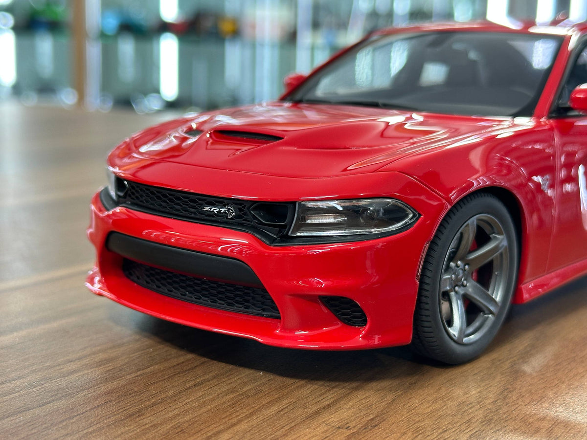 1/18 Diecast Dodge Charger SRT Hellcat Red GT Spirit Scale Model Car