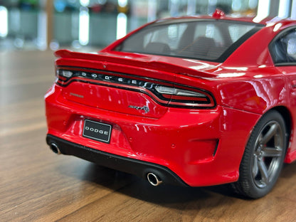 1/18 Diecast Dodge Charger SRT Hellcat Red GT Spirit Scale Model Car