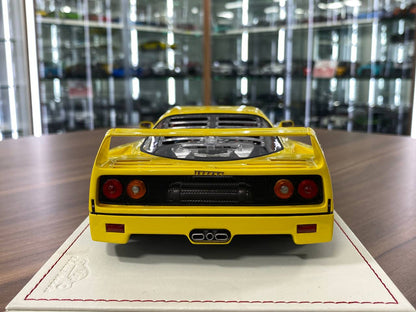 1/18 Resin Ferrari F40 – VIP Model Yellow ( Limited 50)