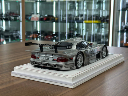 1/18 Resin IVY Merit Models Mercedes-Benz CLK GTR #12 – Silver (Warsteiner) ( Limited to 60 pcs)