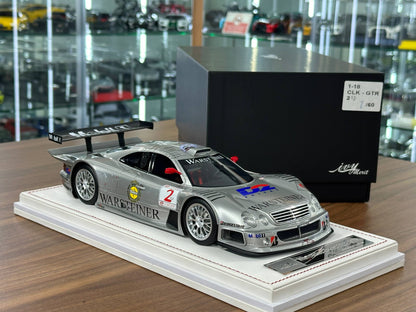 1/18 Resin IVY Merit Models Mercedes-Benz CLK GTR #2 – Silver (Warsteiner) - Limited to 60 pcs