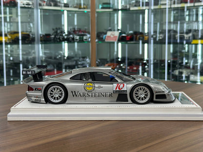 1/18 Resin IVY Merit Models Mercedes-Benz CLK GTR #10 – Silver (Warsteiner) - Limited to 60 pcs