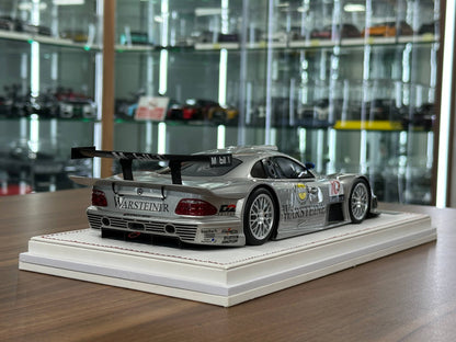 1/18 Resin IVY Merit Models Mercedes-Benz CLK GTR #10 – Silver (Warsteiner) - Limited to 60 pcs