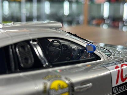 1/18 Resin IVY Merit Models Mercedes-Benz CLK GTR #10 – Silver (Warsteiner) - Limited to 60 pcs
