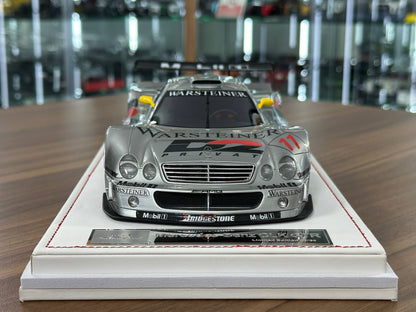 1/18 Resin IVY Merit Models Mercedes-Benz CLK GTR #11 – Silver (Warsteiner) (Limited to 60 pcs)