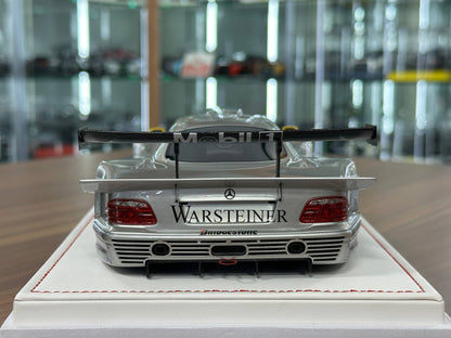 1/18 Resin IVY Merit Models Mercedes-Benz CLK GTR #11 – Silver (Warsteiner) (Limited to 60 pcs)