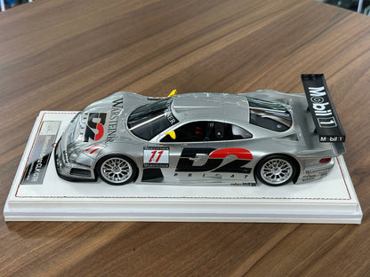 1/18 Resin IVY Merit Models Mercedes-Benz CLK GTR #11 – Silver (Warsteiner) (Limited to 60 pcs)