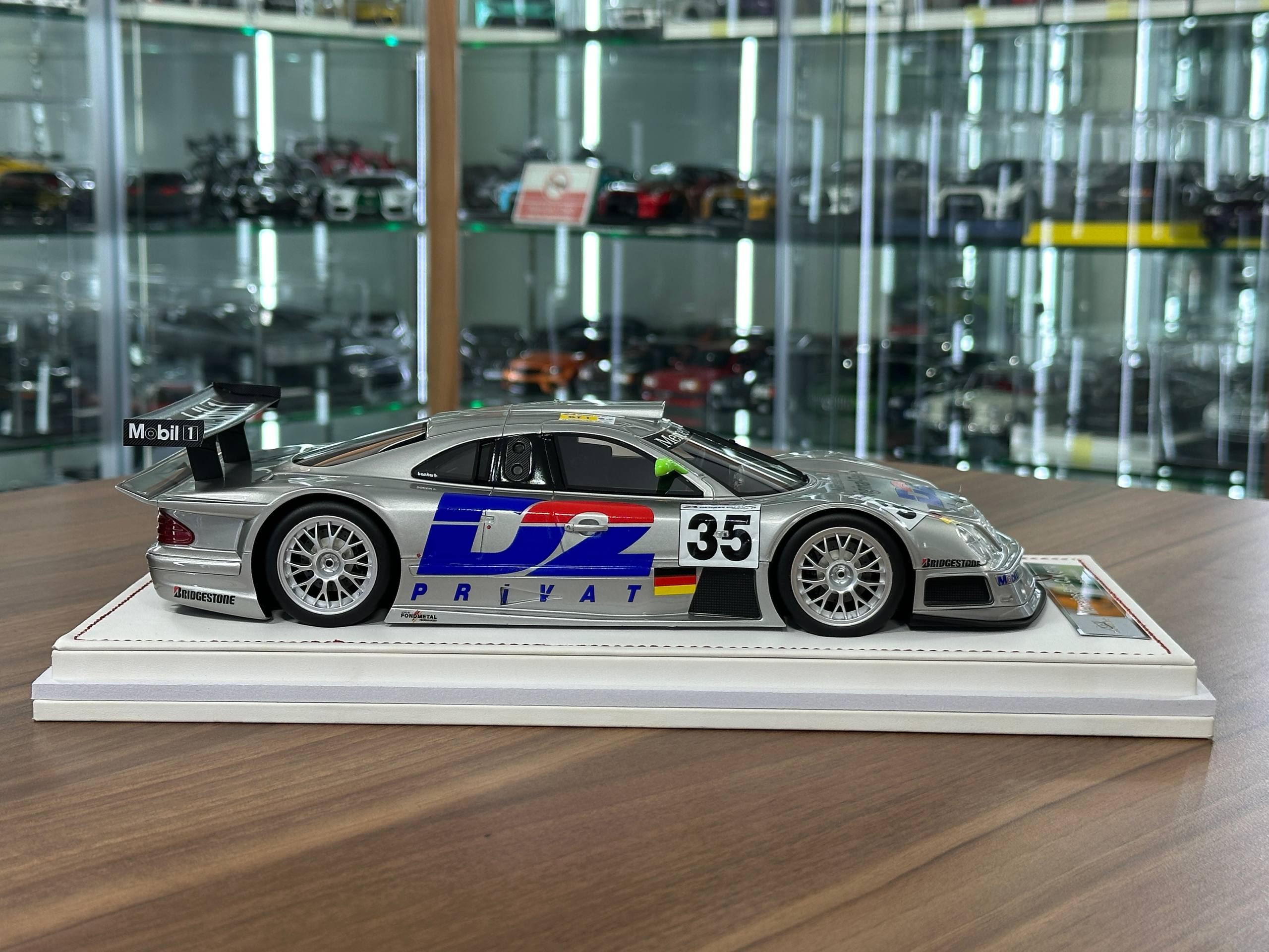 1:18 Mercedes-Benz CLK GTR #35 – Silver Warsteiner – IVY Merit