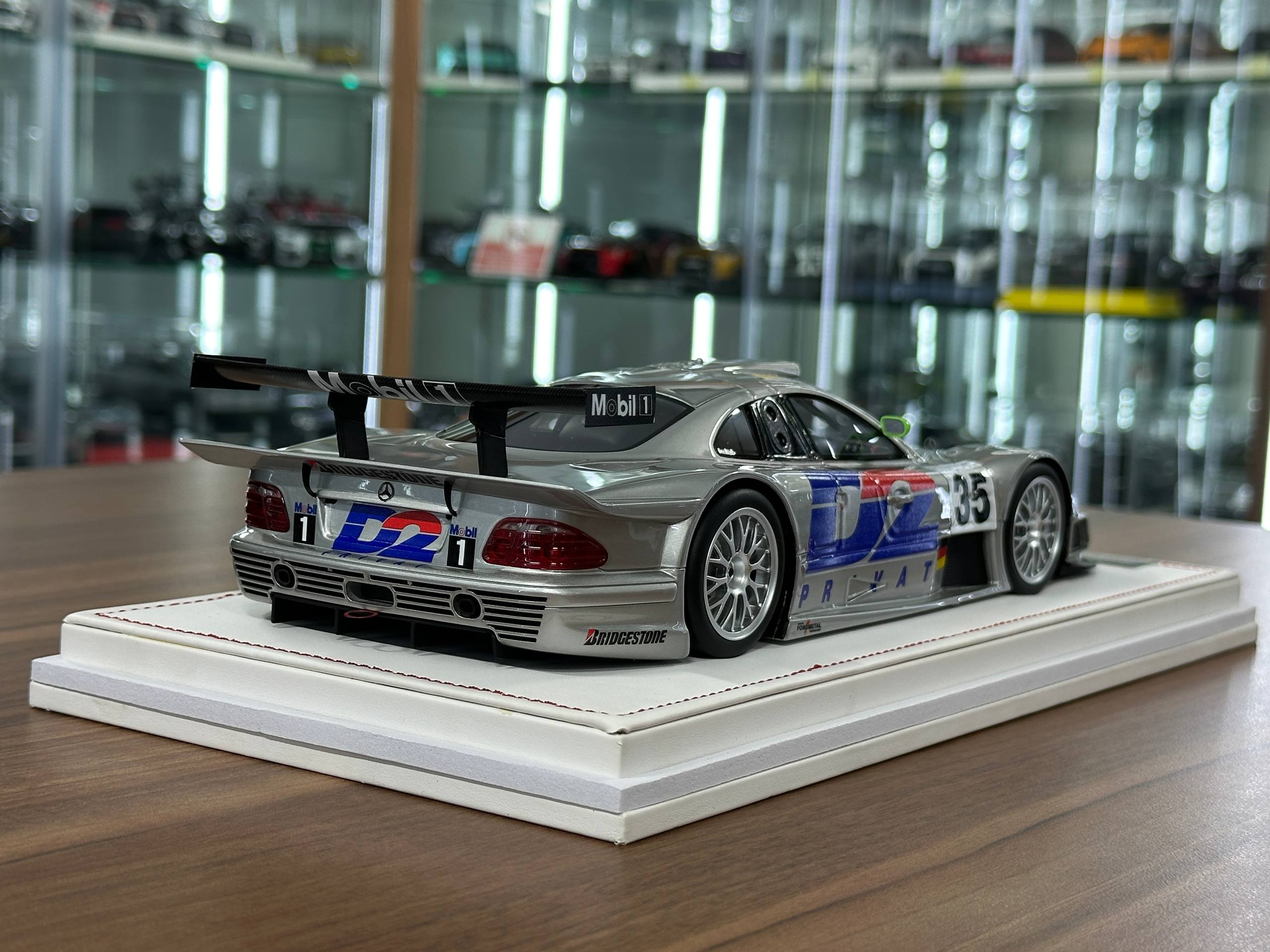 1:18 Mercedes-Benz CLK GTR #35 – Silver Warsteiner – IVY Merit