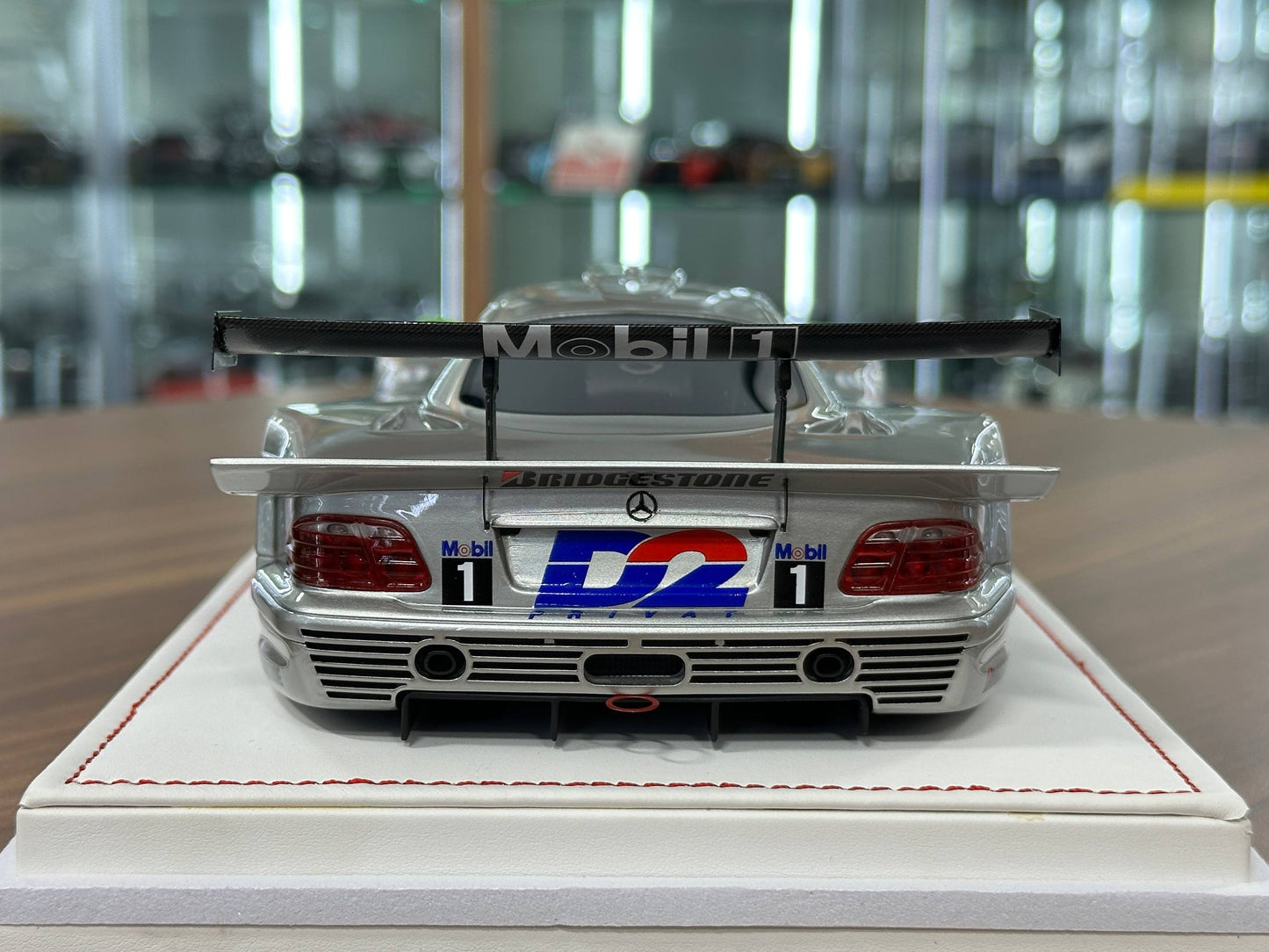 1/18 Resin IVY Merit Models Mercedes-Benz CLK GTR #35 – Silver (Warsteiner) (Limited to 60 pcs)