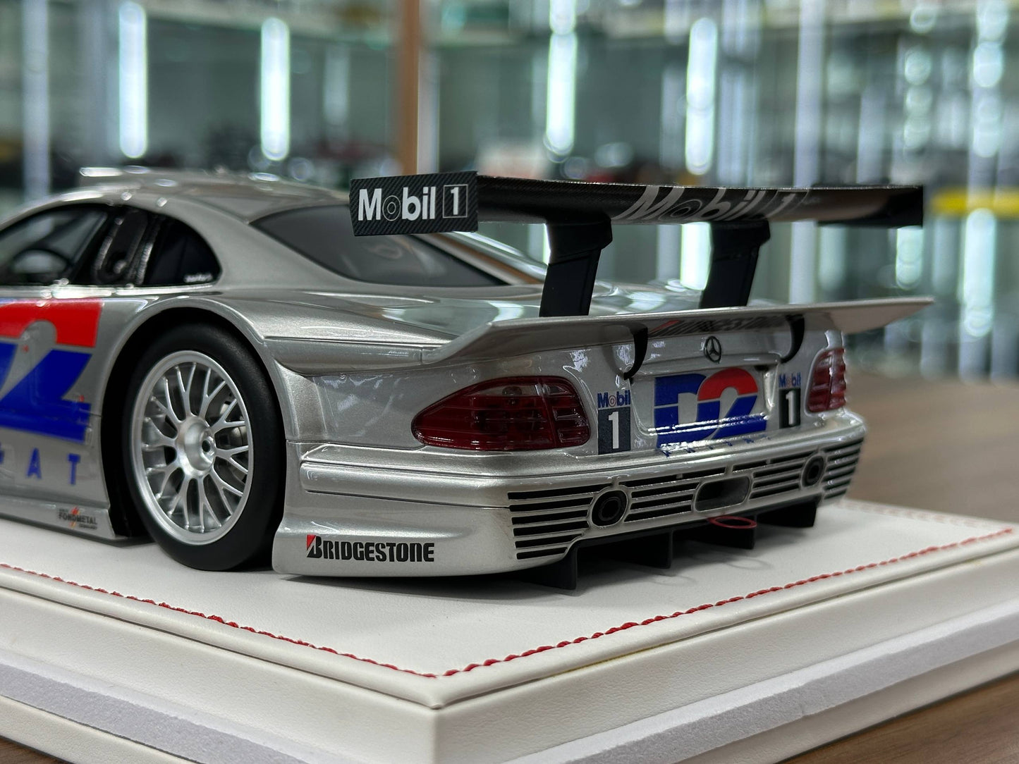 1/18 Resin IVY Merit Models Mercedes-Benz CLK GTR #35 – Silver (Warsteiner) (Limited to 60 pcs)