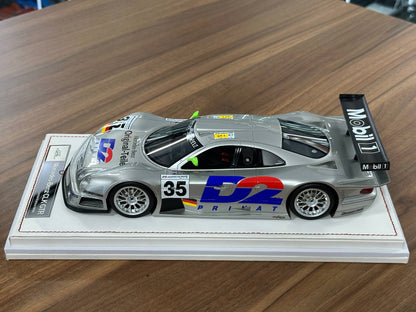 1/18 Resin IVY Merit Models Mercedes-Benz CLK GTR #35 – Silver (Warsteiner) (Limited to 60 pcs)
