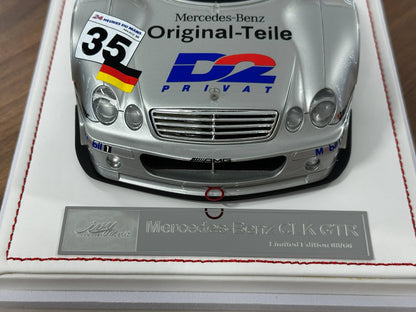 1/18 Resin IVY Merit Models Mercedes-Benz CLK GTR #35 – Silver (Warsteiner) (Limited to 60 pcs)