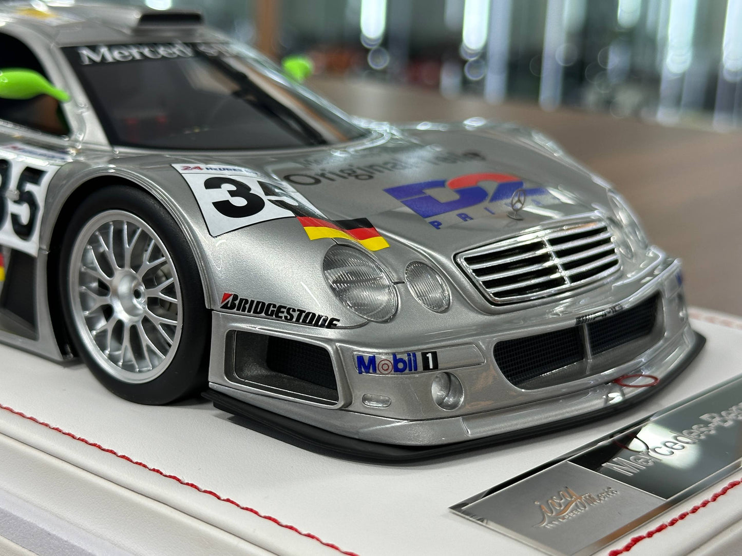 1/18 Resin IVY Merit Models Mercedes-Benz CLK GTR #35 – Silver (Warsteiner) (Limited to 60 pcs)