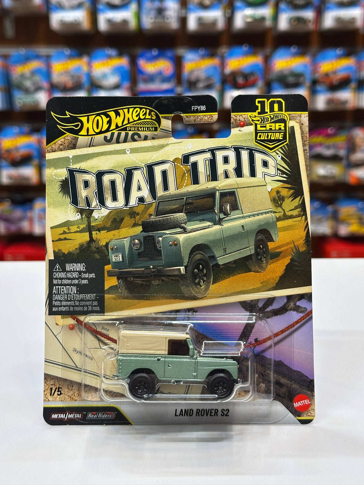 1/64 HotWheels Land Rover Series 2