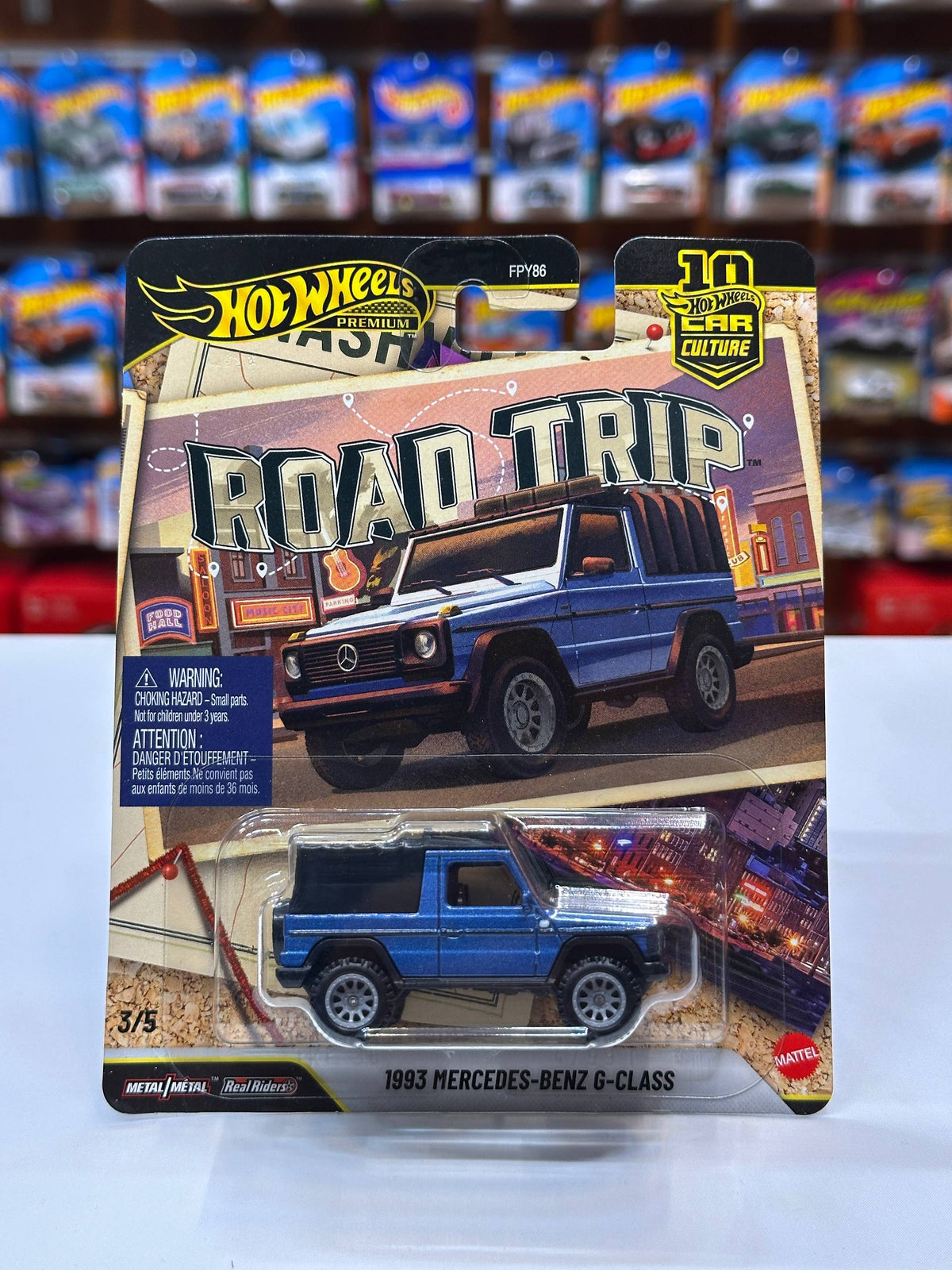 1/64 HotWheels 1993 Mercedes-Benz G-Class