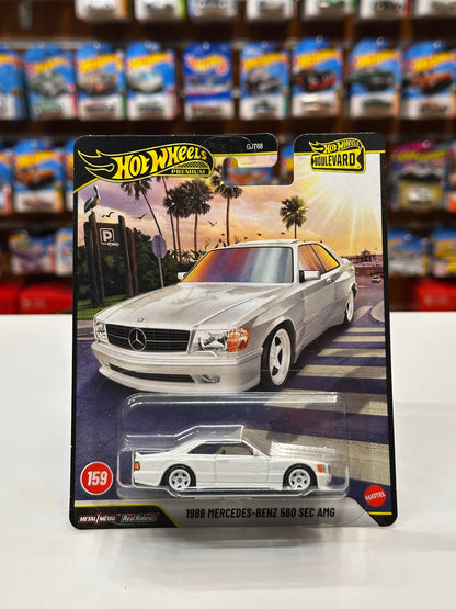 1/64 HotWheels 1989 Mercedes-Benz 560 SEC AMG