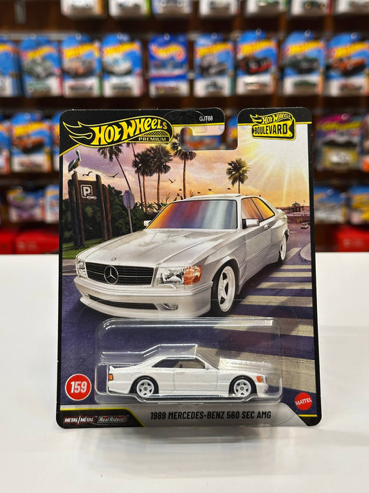 1/64 HotWheels 1989 Mercedes-Benz 560 SEC AMG