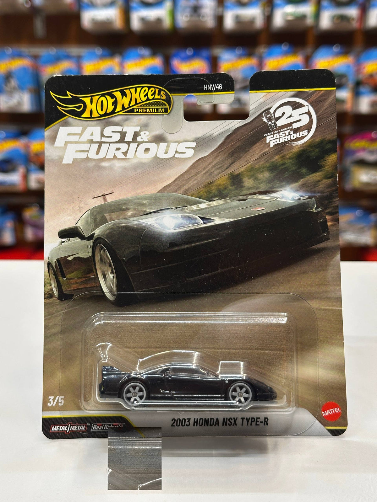 1/64 HotWheels 2003 Honda NSX Type-R