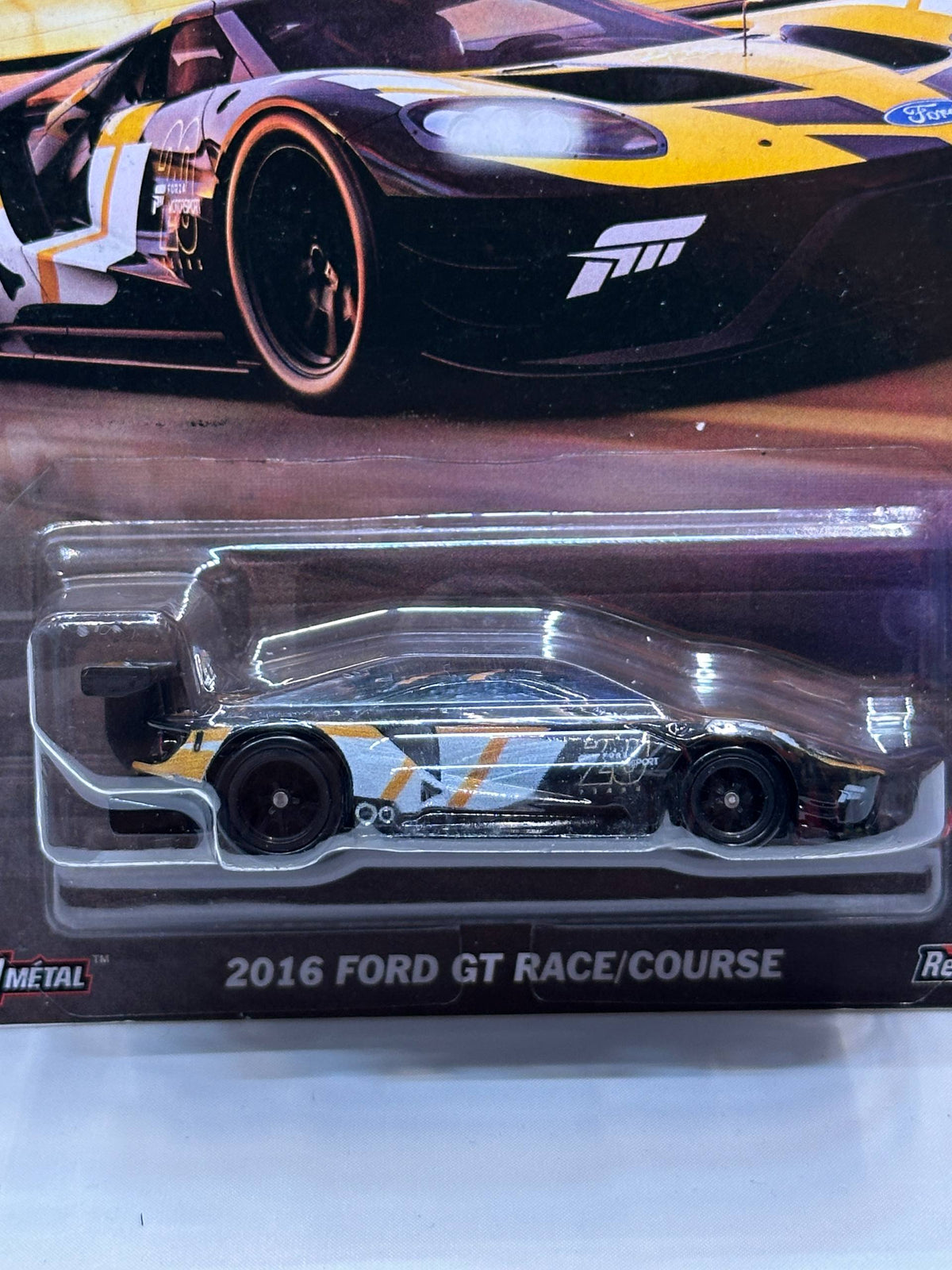1/64 HotWheels 2016 Ford GT Race Car
