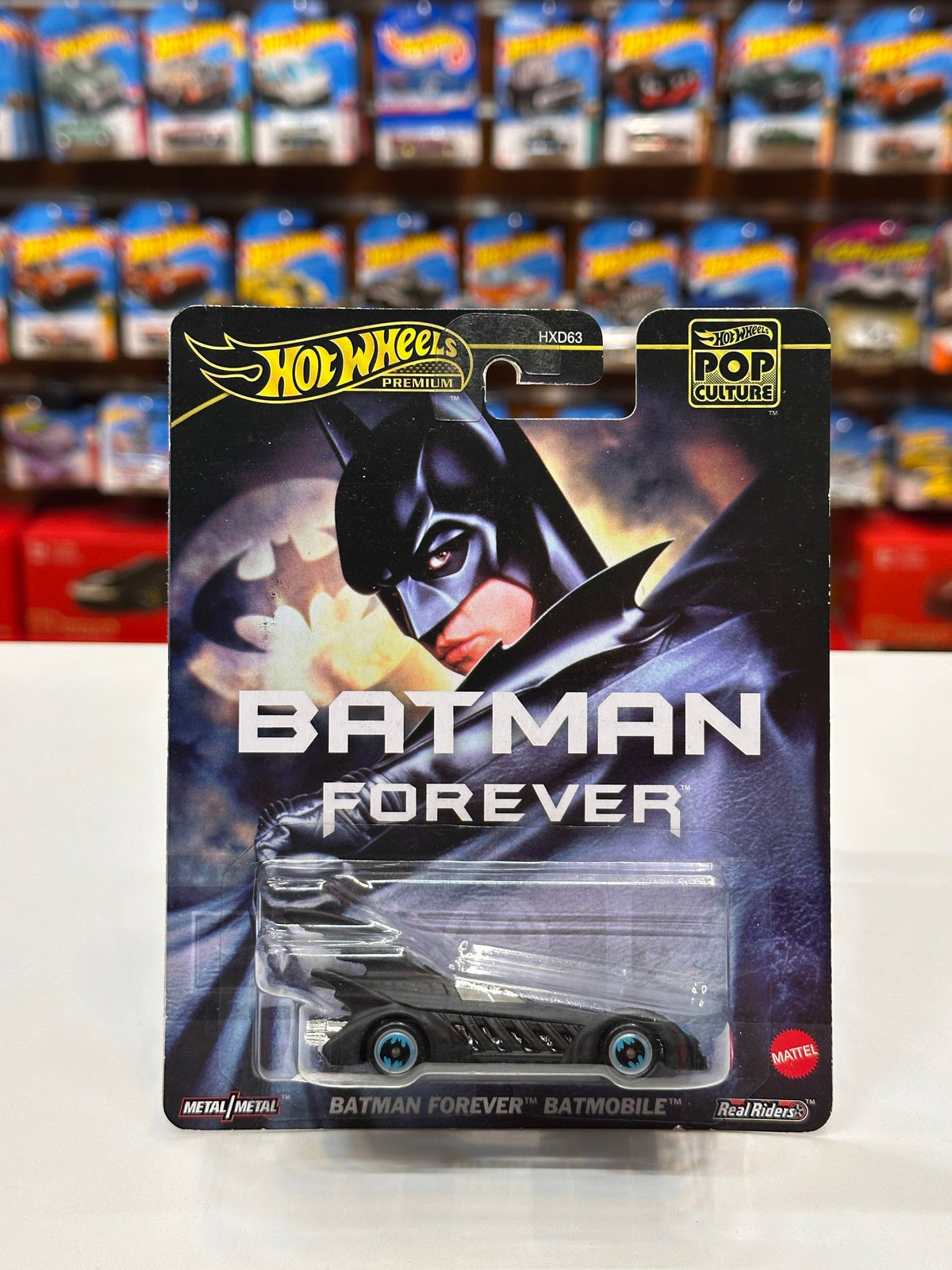 1/64 HotWheels Batman Forever Batmobile