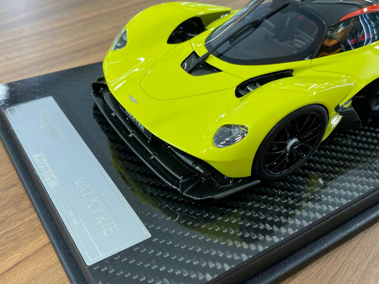1/18 Resin Koenigsegg Valkyrie – Fronti Art Lime Essence - Limited 100 pcs
